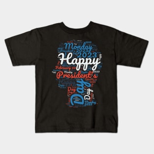 Happy President's Day Kids T-Shirt